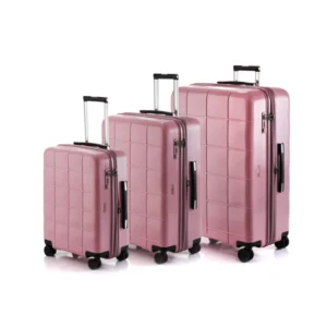 خرید چمدان اکولاک مدل اسکواِر پرو ست سه تایی