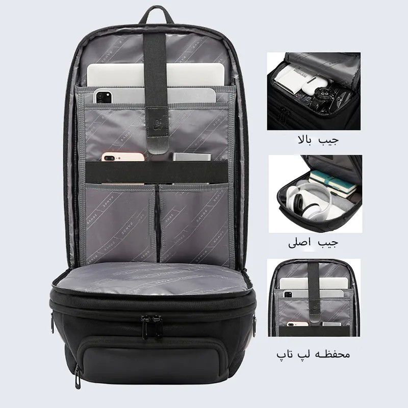 کوله پشتی لپ تاب bange کد BG-7663 - Image 18