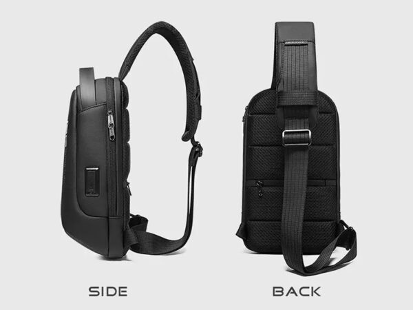 کوله تک بند حرفه ای ضد آب دارای USB بنج  BG-7221 - Image 5