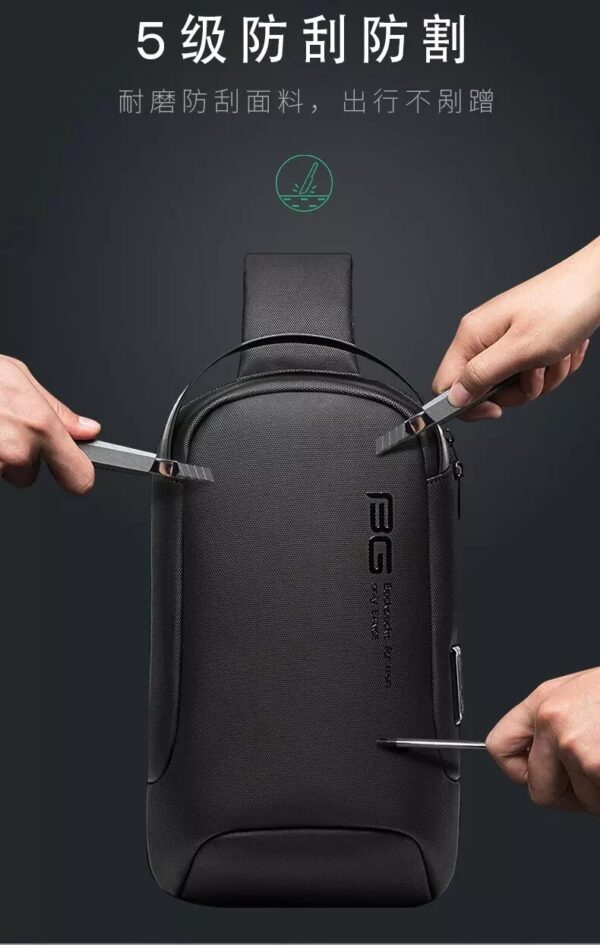کوله تک بند حرفه ای ضد آب دارای USB بنج  BG-7221 - Image 17