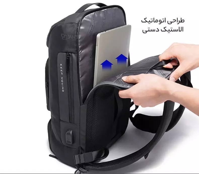 کوله لپ تاپ 15.6 اینچ بنج کد BG-7078 - Image 8