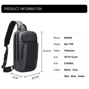 کوله‌پشتی کراس‌بادی بنج مدل BG-7795