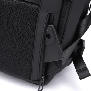 کوله لپ تاپ 17.3 اینچ مسافرتی ضد آب طرح چمدان بنج Bange 1909-8