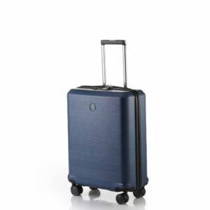 خرید چمدان اکولاک مدل سی یلو سایز کوچک| ضدضربه، سبک، مناسب کابین هواپیما سرمه ای