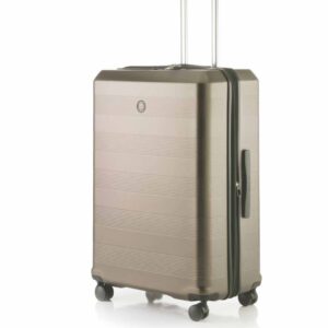 خرید چمدان اکولاک مدل سی یلو سایز بزرگ؛ سبک، ضد ضربه و جادار با چرخ‌های دوبل ۳۶۰ درجه، زیپ ضدسرقت و قفل TSA | ارسال رایگان