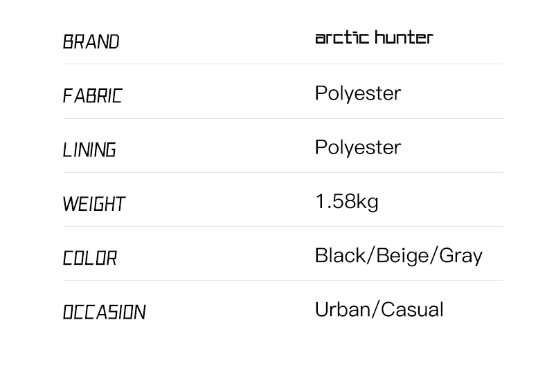 کوله پشتی آرکتیک هانتر کد B00807