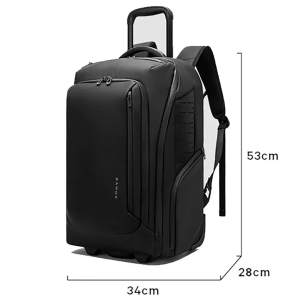 کوله پشتی مسافرتی چرخ دار 50 لیتری بنج BANGE BG-8079