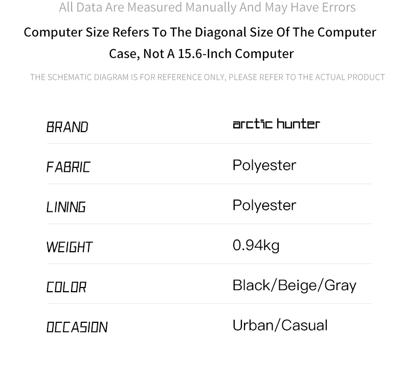 کوله پشتی آرکتیک هانتر مدل b00872