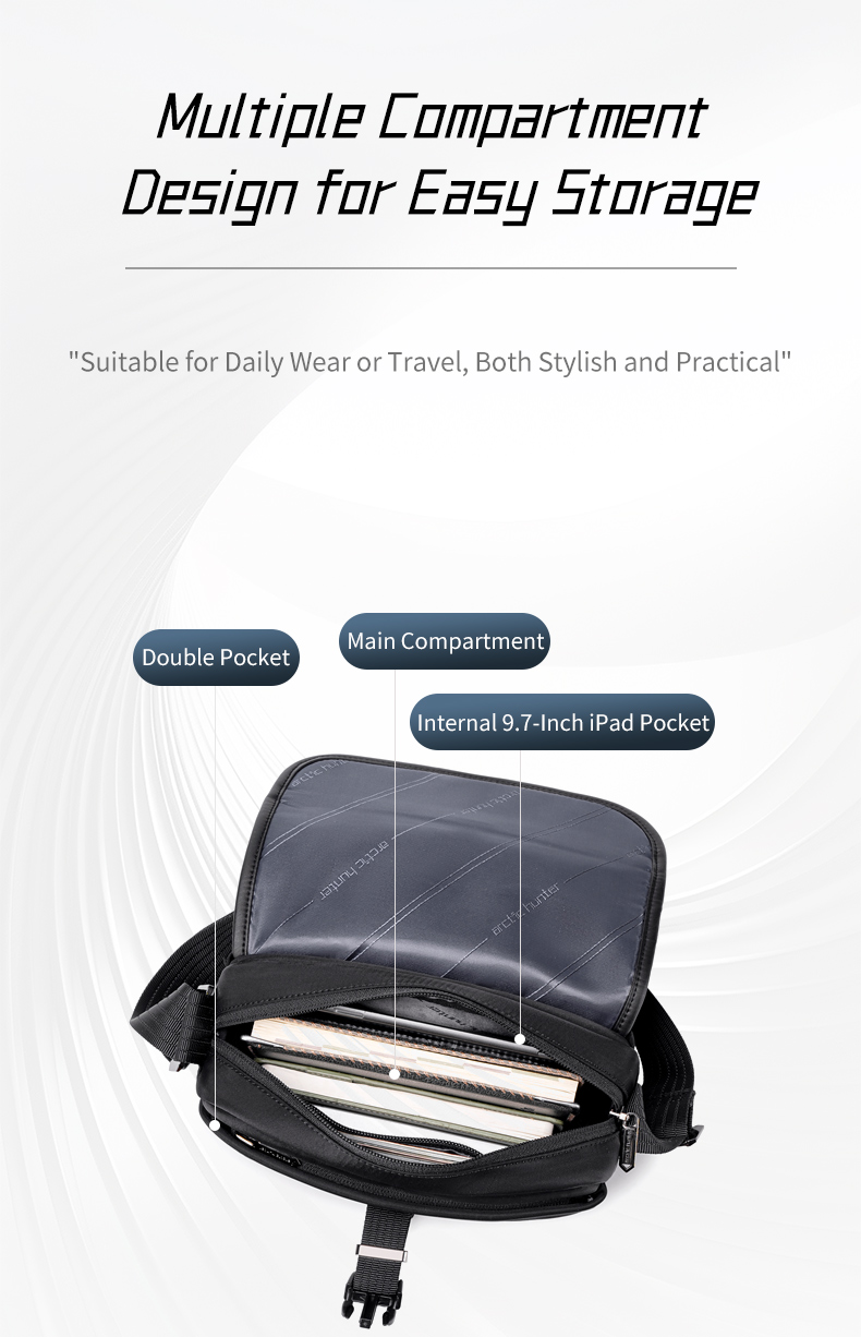 کیف دستی مردانه آرکتیک هانتر مدل kb00843