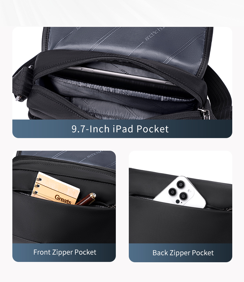 کیف دستی مردانه آرکتیک هانتر مدل kb00843