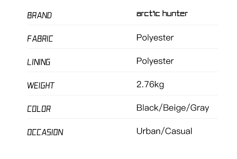 کوله پشتی چرخ دار آرکتیک هانتر مدل lg00861