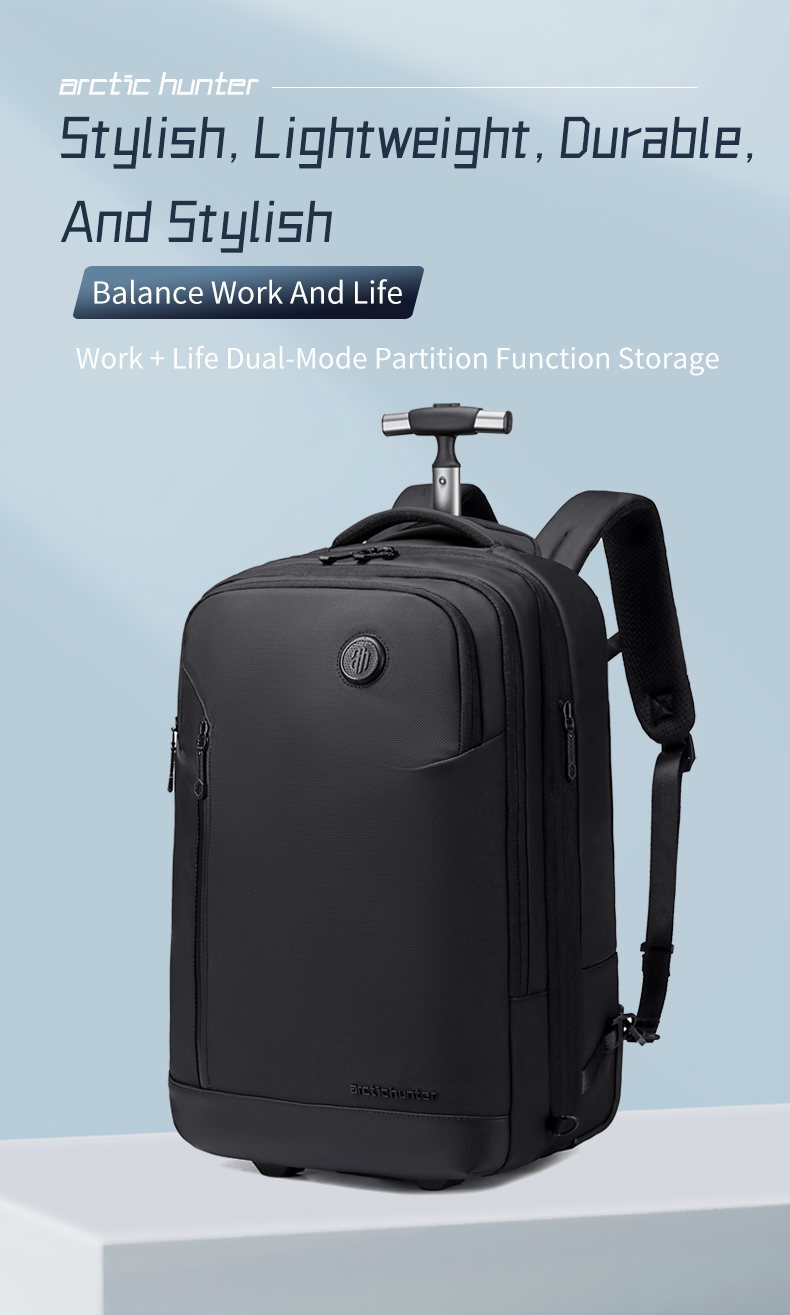 کوله پشتی چرخ دار آرکتیک هانتر مدل lg00861