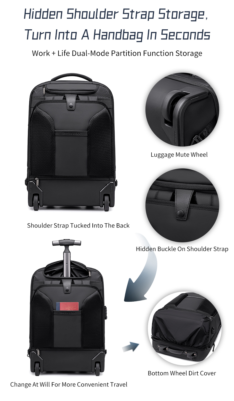 کوله پشتی چرخ دار آرکتیک هانتر مدل lg00861