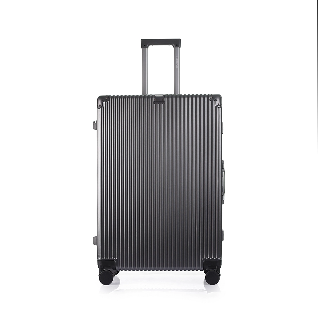 چمدان هادایز مدل آلومینیوم سایز بزرگ با چرخهای سایلنت ۳۶۰ درجه و قفل چفتی TSA