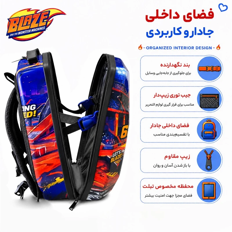 قیمت کوله پشتی مارول مدل Blaze